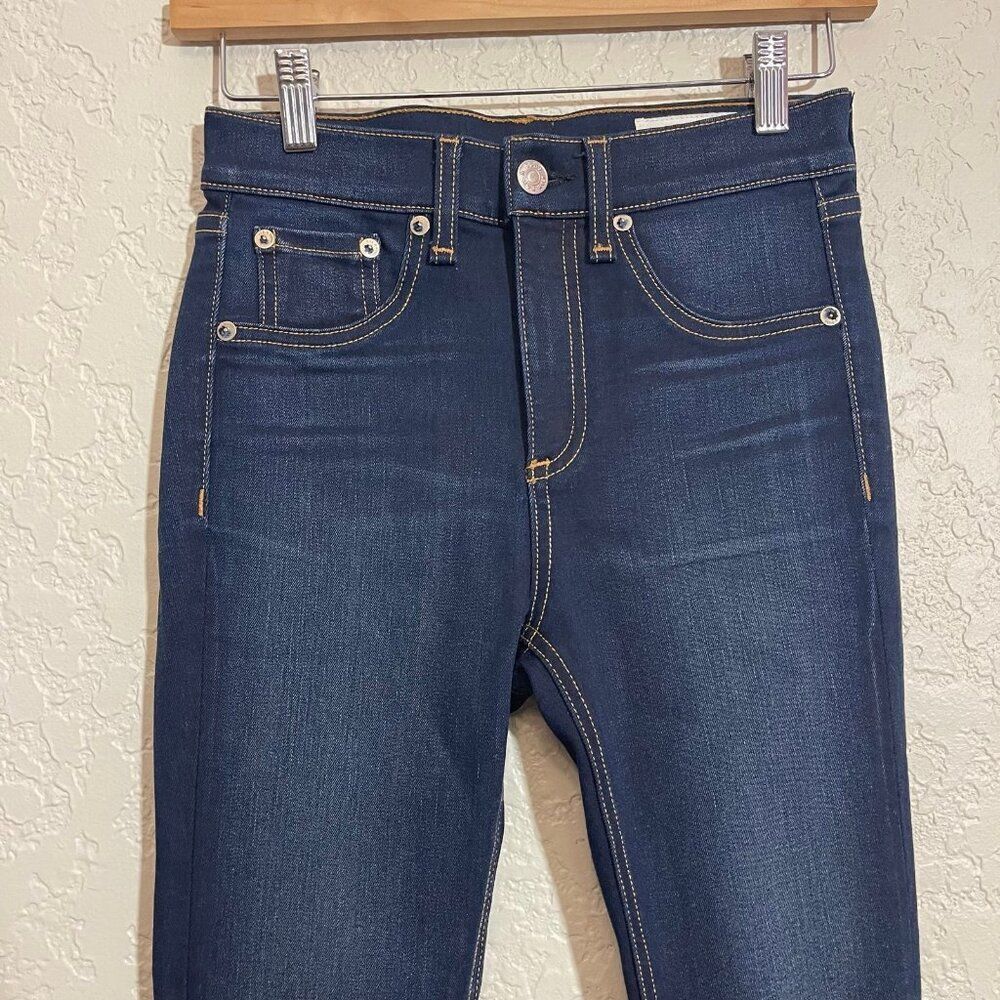 Rag & Bone High Rise Ankle Skinny Jeans